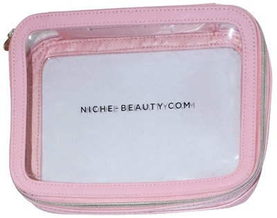 NICHE BEAUTY Travel Bag PINK - only Toiletry Bag