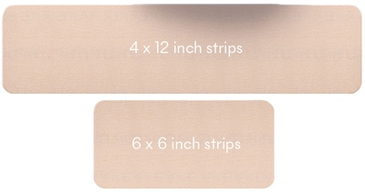 NOOD The Weekender Travel Shape Tape Breast Tape NOOD 3 Buff