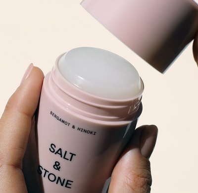SALT & STONE Natural Deodorant Gel Bergamot & Hinoki